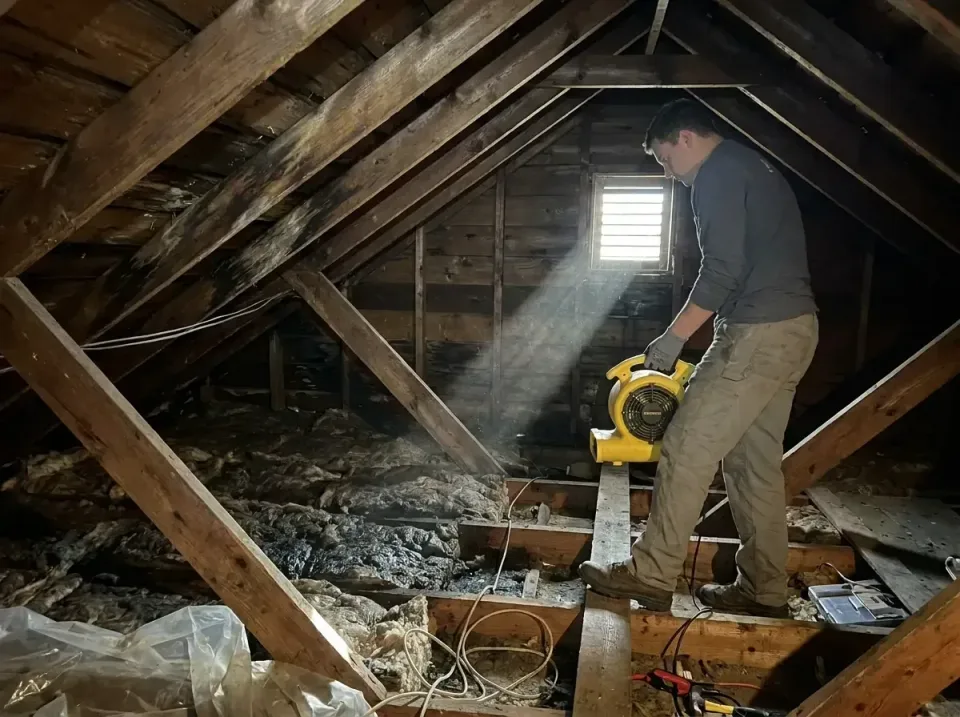 attic-water-damage-drying-proc-007 — frequently asked questions, Emergency Water Extraction & 24/7 Flood Response in Delta,…